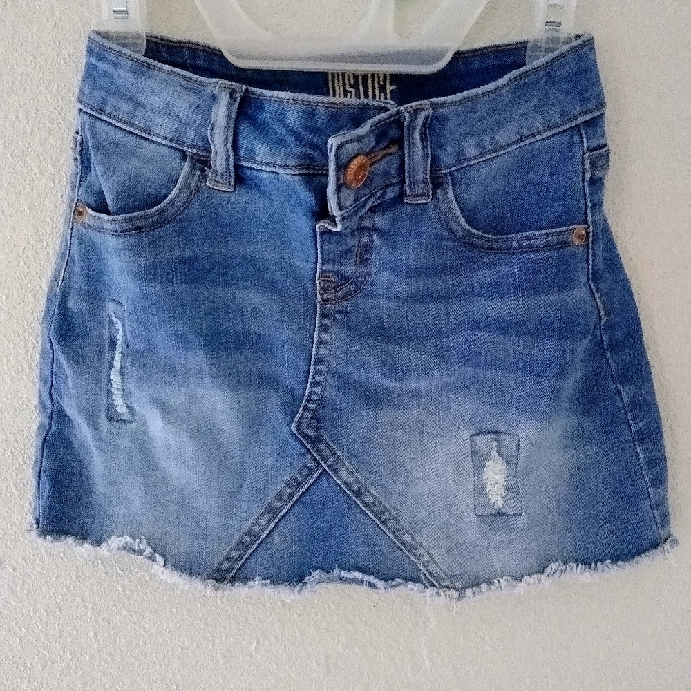 Justice Girls Jean Skirt